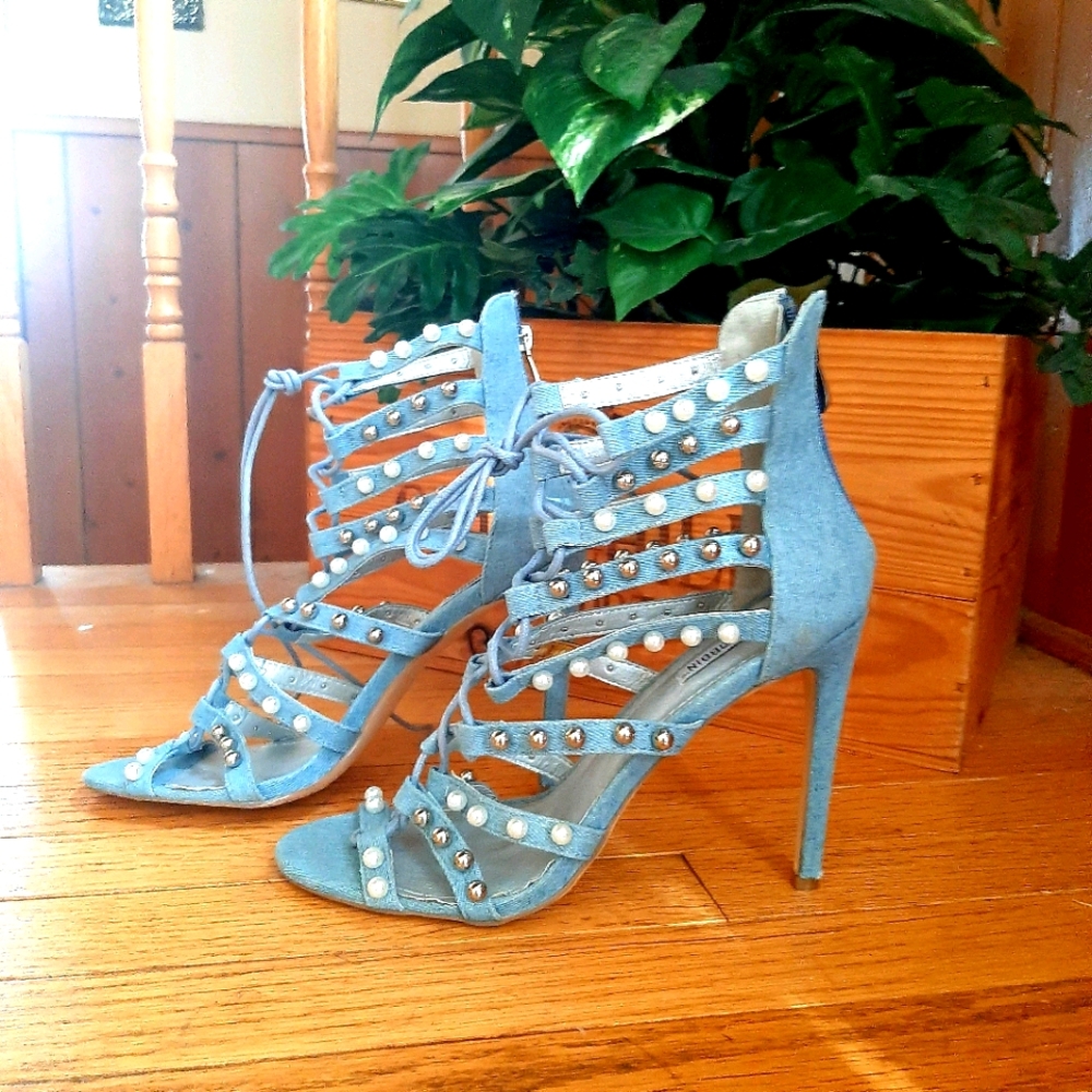 Denim Stilettos